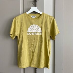 Bonpoint Mustard Yellow Tee nwt